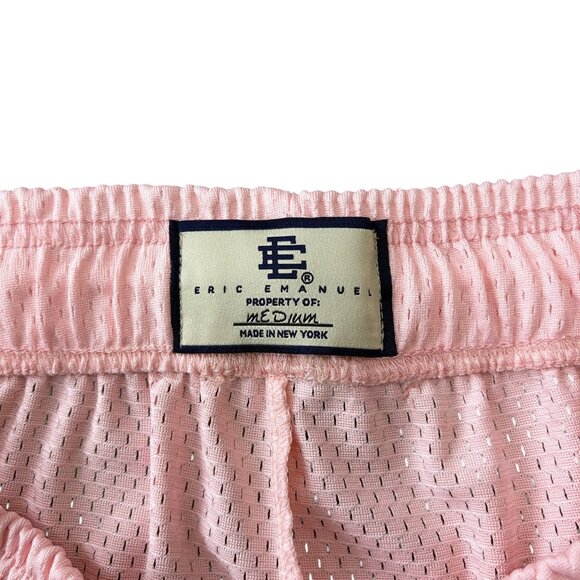 Eric Emanuel EE x Akimbo Tyrrell Winston Shorts Rose Quartz White - Picture 2 of 3